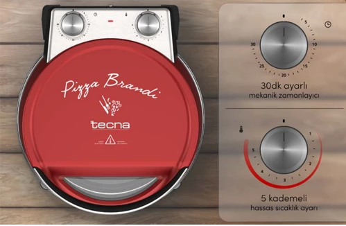 Tecna 6850 Kırmızı Pizza Brandi Çok Amaçlı Pişirici - 2