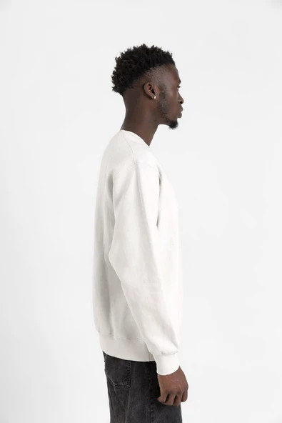 Sarı Kırmızı Dna Beyaz Erkek 2ip Sweatshirt - 2