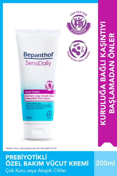 Bepanthol SensiDaily Vücut Kremi 200ml