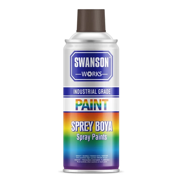 Swanson Works Sprey Boya Kahverengı 400 Ml