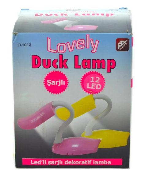 Lovely Duck Lamp Led Masa Lambası Arızalı