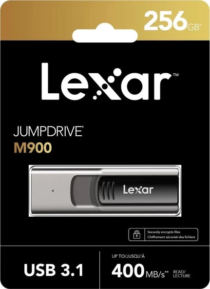 Lexar 256gb JumpDrive Usb M900 400MB/s USB3.1 Flash Bellek - 4