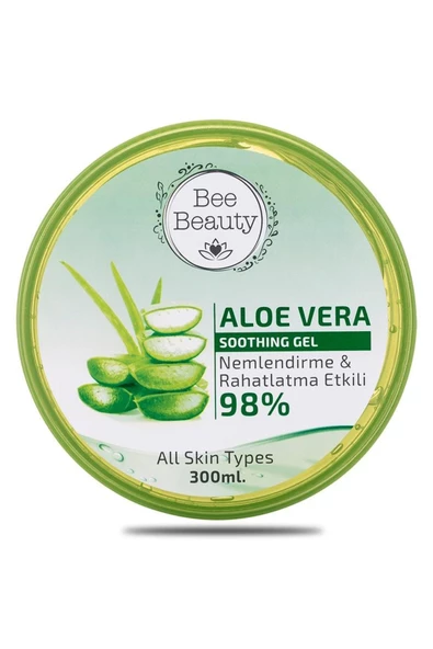 Bee Beauty Aloe Vera Jel Hyaluronik 300 ml Saç Maskesi Angelica & Argan 500 Ml - Resim 2