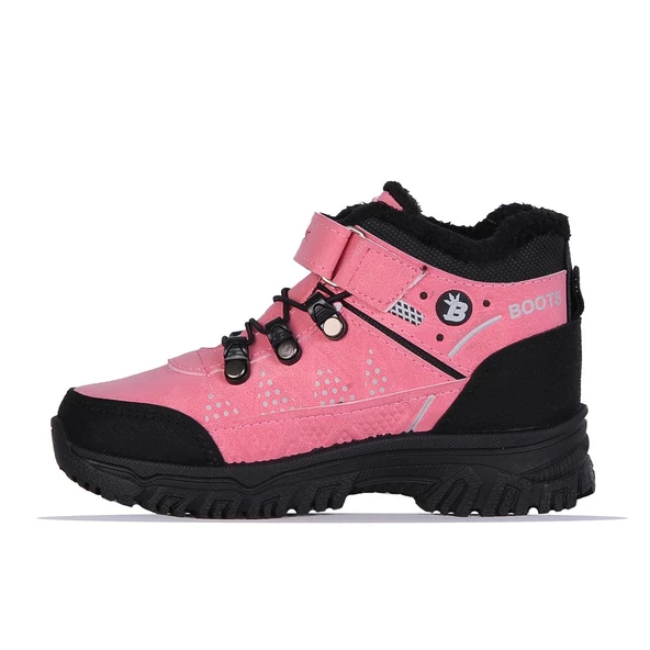 SKUAITER Blm-5105 Pembe Termal Kürklü Kız Çocuk Bot - 2