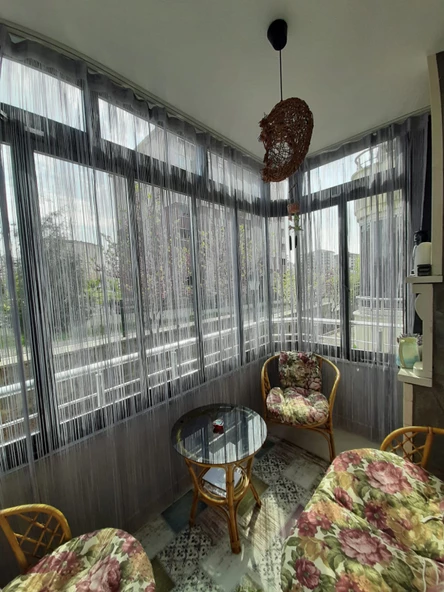 İP MODEL BEYAZ RENK İP PERDE 180 Cm En 280 cm Boy  2 mm şeritler halinde hazır ip perde - Resim 11