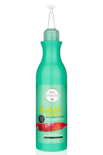 Bee Beauty Bukle Belirginleştirici Saç Bakım Kremi 300 ml 5 Adet Saç Maskesi Hediyeli - 2