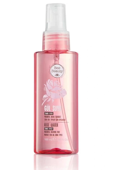 Bee Beauty Çift Fazlı Yüz Makyaj Temizleyicisi 150 ml Vitamin C Gece Kremi 50 ml Gül Suyu 100 ml - 4