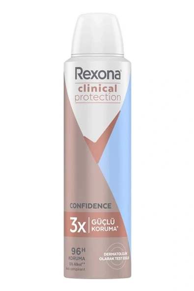 Rexona Clinical Protection Kadın Sprey Deodorant Shower Clean 150 ml