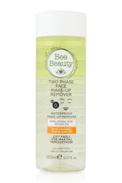 Bee Beauty Çift Fazlı Yüz Makyaj Temizleyicisi 150 ml Vitamin C Gece Kremi 50 ml Gül Suyu 100 ml - 3