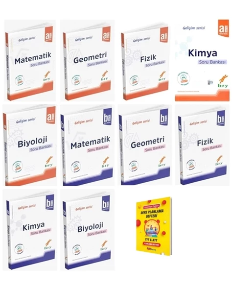 A-B Serisi Matematik Geometri Fizik kimya biyoloji Soru Bankası