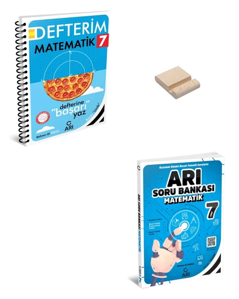 7. Sınıf Matematik Defterim ve Arı Soru Bankası
