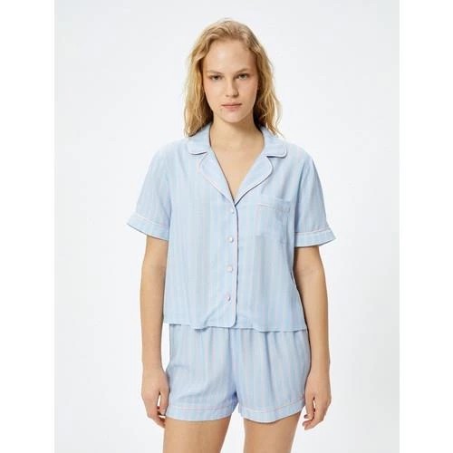PYJAMAS WOVEN TOPS - 3