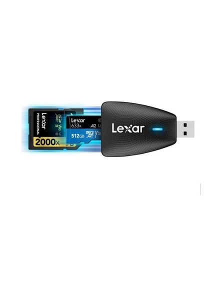 Lexar SD- Micro Sd -USB 3.2 Gen1 Kart Okuyucu LRW450UB - 4