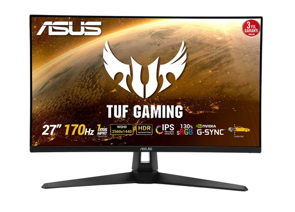 ASUS Tuf Gaming VG27AQA1A 27 inç 170Hz 1ms WQHD FreeSync Premium VA Gaming Monitör - 4