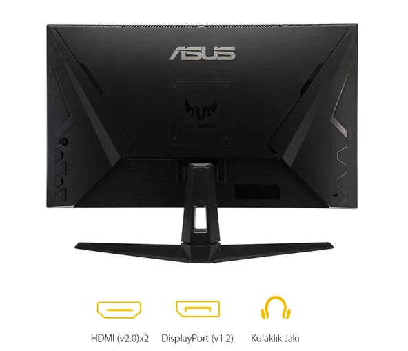 ASUS Tuf Gaming VG27AQA1A 27 inç 170Hz 1ms WQHD FreeSync Premium VA Gaming Monitör - 2