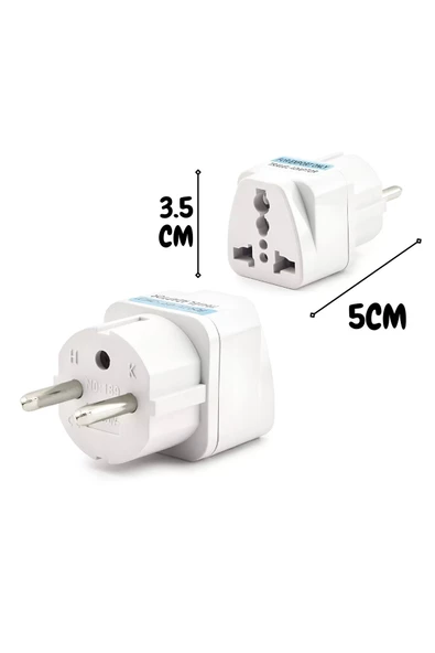 MN6 M03 Priz Dönüştürücü/15 Adet/amerikan Tipi Priz Dönüştürücü-dünya Ülkeler Arası Fiş Çevirici/Priz Çevirici - 8