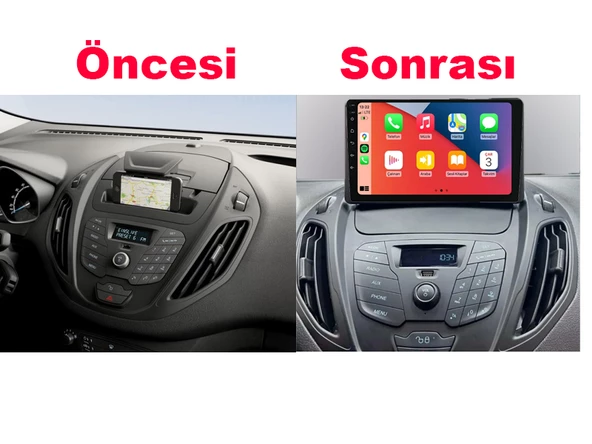 Ford Courier Deluxe Multimedya (2014-2024) 6 GB RAM, 128 GB Hafıza, 8 Çekirdek, Navigatör X-Premium Serisi - Resim 9