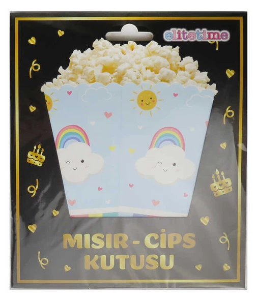 MISIR CİPS KUTUSU GÖKKUŞAĞI 8 ADET - Resim 2