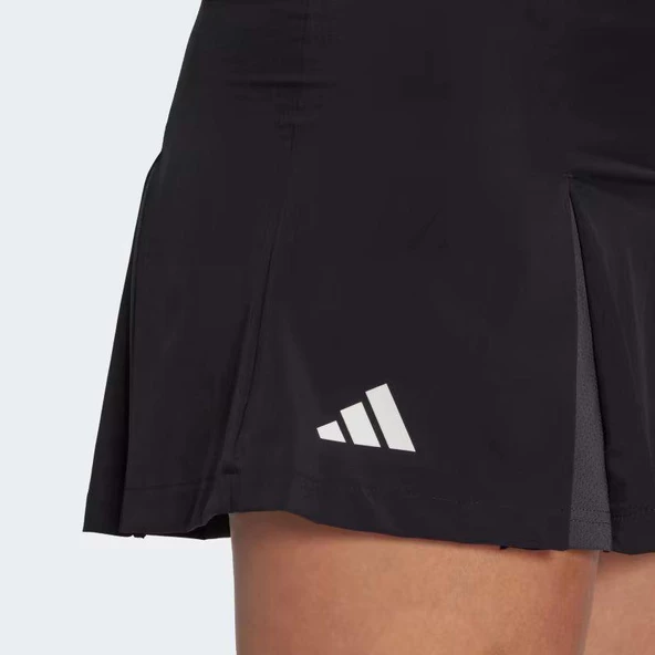 Adidas Tennis Club Pleated Siyah Şortlu Tenis Eteği HS1459 - 4