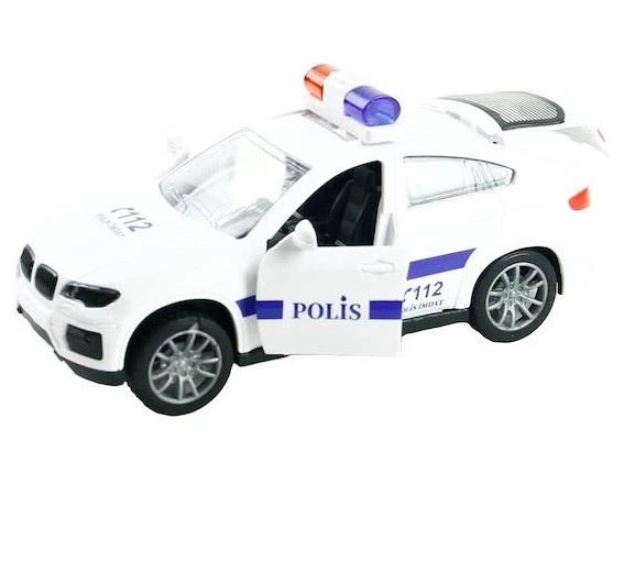 Polis Arabası Sürtmeli Plastik - JW567-062 - Resim 2
