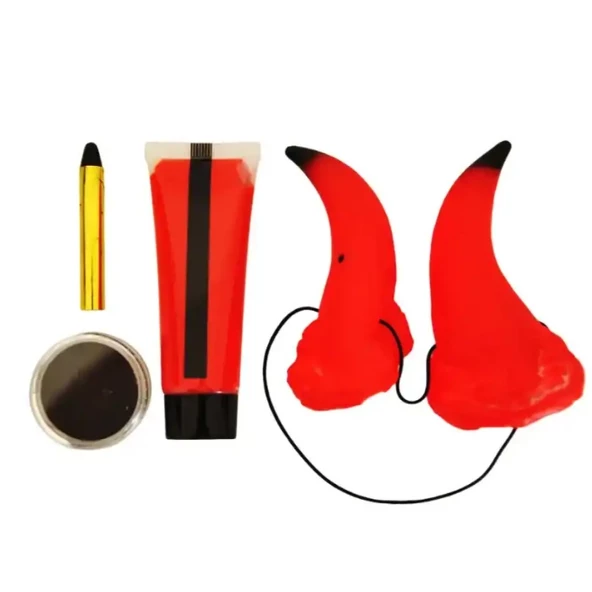 Halloween Cadılar Bayramı Makyaj Seti 4 Parça - Resim 2