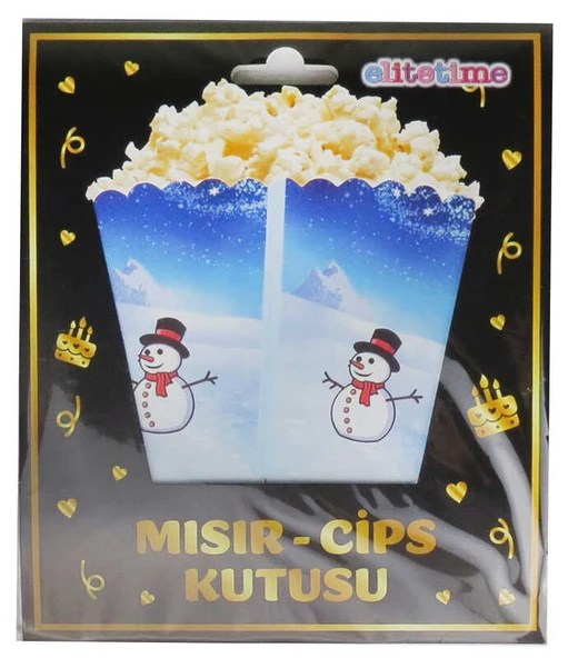 MISIR CİPS KUTUSU KARTANESİ 8 ADET - 2