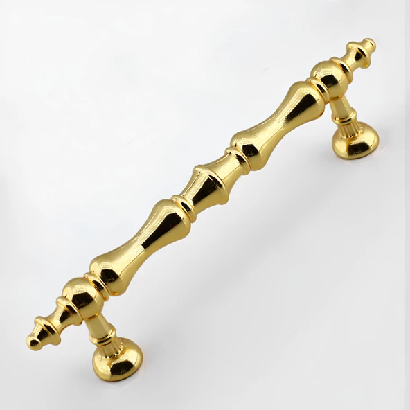 Nilay Gold Metal Kulp 96 mm-9.6 cm Mobilya Çekmece Mutfak Dolabı Dolap Kulpları Kulbu Kulpu Altın - 6