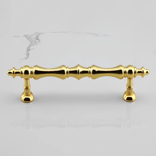 Nilay Gold Metal Kulp 96 mm-9.6 cm Mobilya Çekmece Mutfak Dolabı Dolap Kulpları Kulbu Kulpu Altın - 2