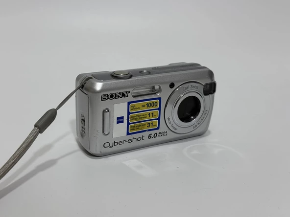 Sony Cybershot DSC-S600 6MP Kompakt Dijital Fotoğraf Makinesi 2.El