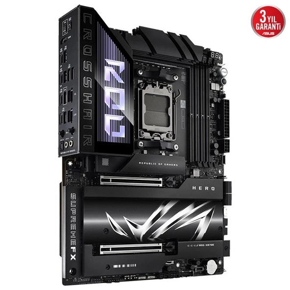 ASUS ROG CROSSHAIR X870E HERO DDR5 HDMI DP PCIE 5.0 AM5 ATX - 3