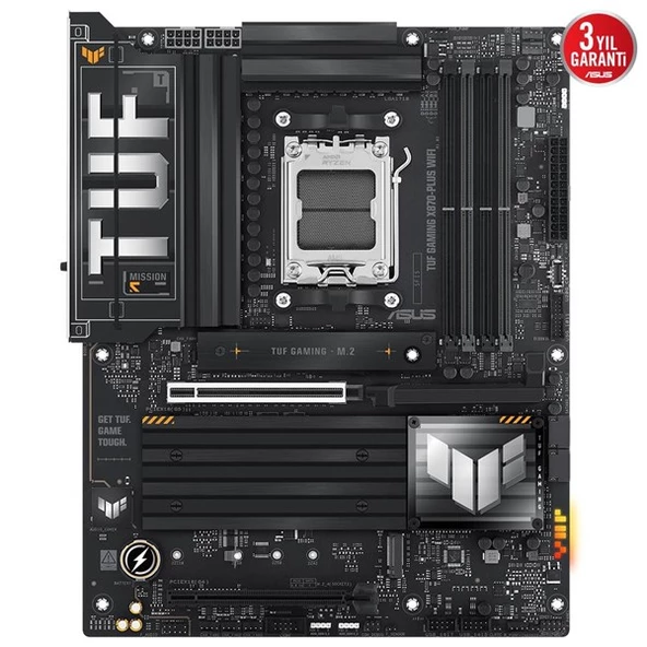 ASUS TUF GAMING X870-PLUS WIFI-7 DDR5 HDMI DP PCIE 5.0 AM5 ATX - 2