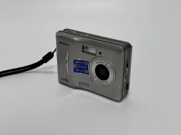 Braun D570 5MP Kompakt Dijital Fotoğraf Makinesi 2.El - 3