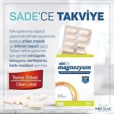 NBT Life Magnezyum Bisglisinat ve Sitrat 60 Kapsül - 2
