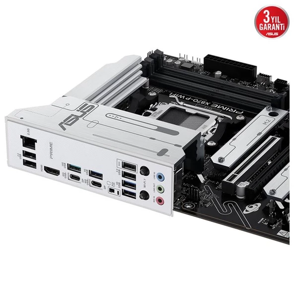 ASUS PRIME X870-P DDR5 HDMI DP PCIE 5.0 AM5 ATX - Resim 5