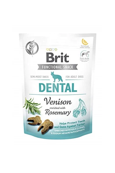 Care Dental Geyik Ve Biberiye Ağız/diş Sağlığı Tahılsız Köpek Ödülü 150 Gr