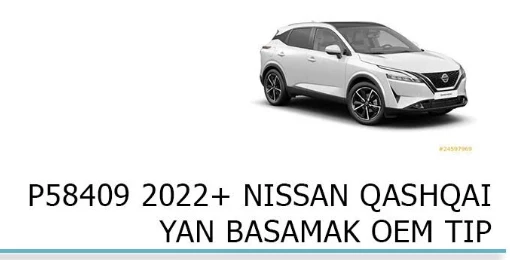QASHQAİ 2022 2023 2024 2025 ARACA ÖZEL OEM YAN BASAMAKLIK - 2