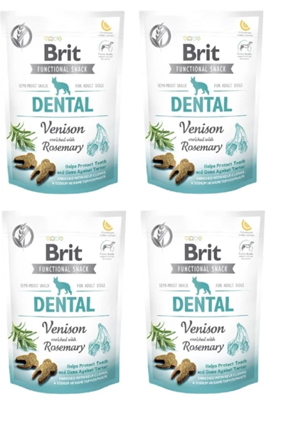 Snack Dental Ağız Ve Diş Sağlığı Yumuşak Köpek Ödülü 4 X 150 Gr.