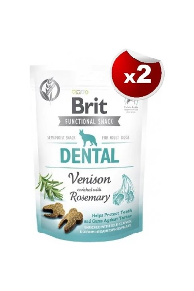 Care Snack Dental Geyik Ve Biberiyeli Köpek Ödül Maması 150 gr X 2 Adet