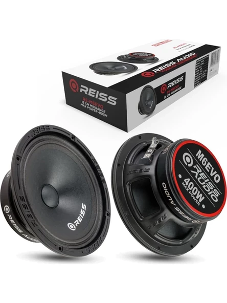 Reiss Audio Reiss Audio Oto Mıdrange 16CM 400W 2 Adet Reıss Audıo RS-M6EVO