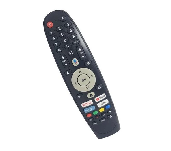 Hyundai 70HYN3305 İle Uyumlu Googlee Tv Kumandası-Mikrofonsuz