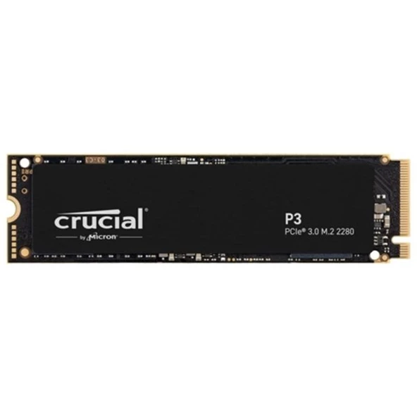 CRUCIAL 1TB P3 CT1000P3SSD8 3500- 3000MB/s M2 NVME GEN3 Disk - Resim 2