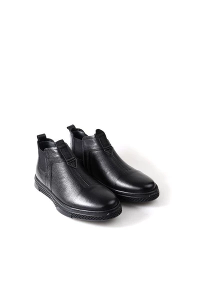 Smart 1045 Hakiki Deri Bağcıksız Erkek Bot - 4