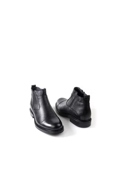 Smart 1042 Hakiki Deri Bağcıksız Erkek Bot - 5