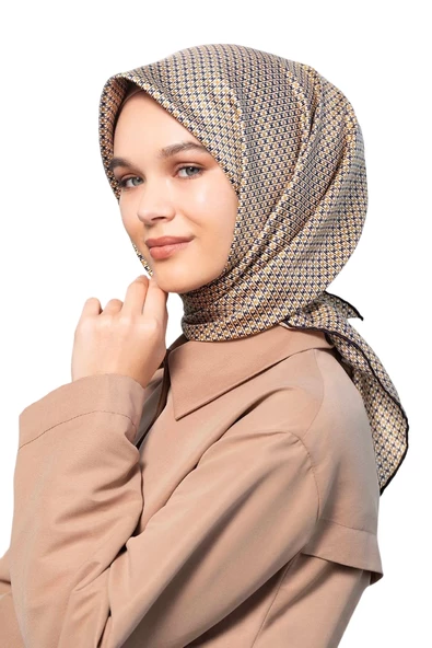 ARMİNE  DJ SAF İPEK EŞARP 9210D (S) - 10