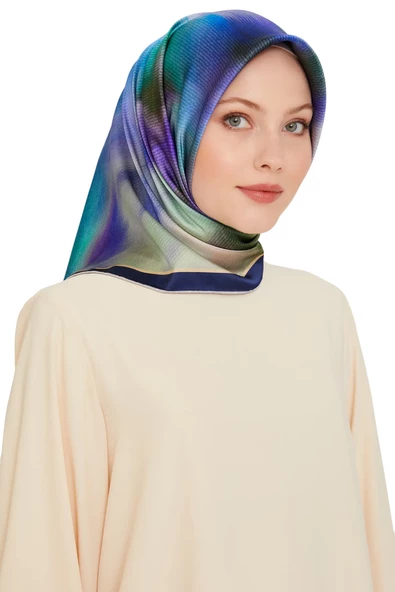 ARMİNE  DJ SAF İPEK EŞARP 9233D (S) - 5