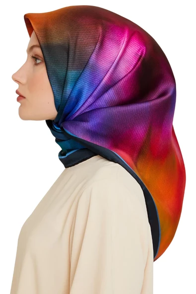 ARMİNE  DJ SAF İPEK EŞARP 9233D (S) - 11