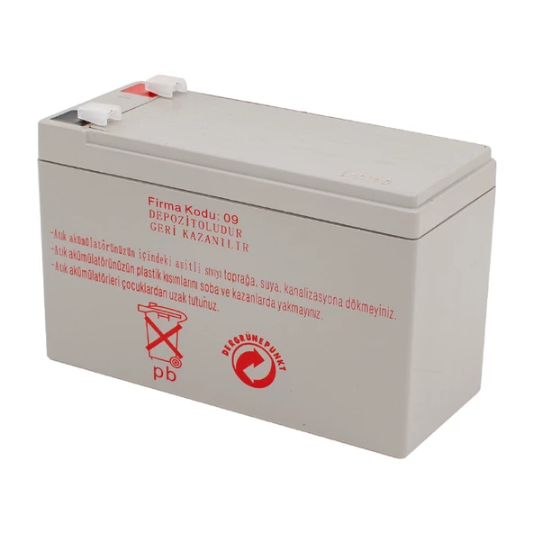 Ataba AT1290G 12 Volt 9 Amper Jel Akü Yeni Tarihli Taze Akü 150 X 65 X 90 Mm - 2