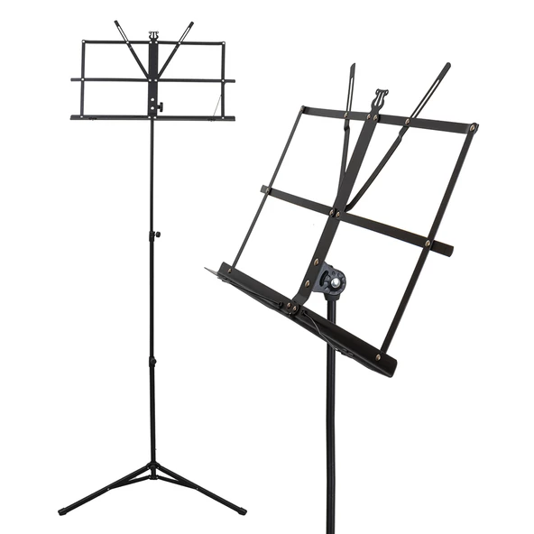 Magicvoice 60 Cm 150 Cm Nota Sehpası Tutacağı Orkestra Şefi Müzik Notası Tutucu