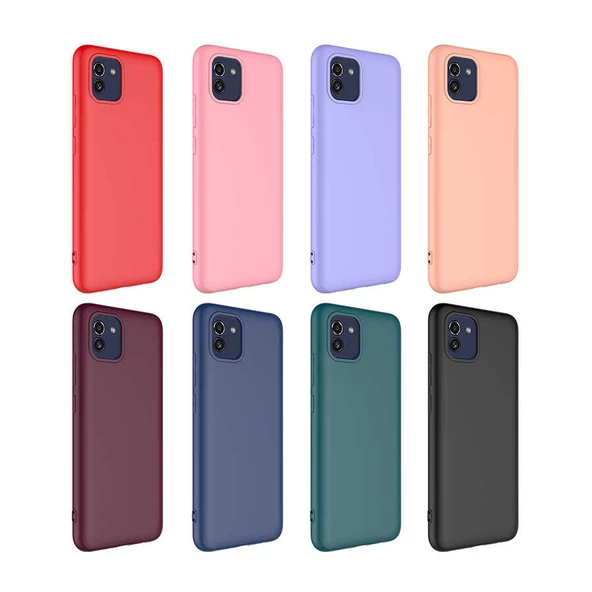 Samsung Galaxy A03 Kamera Korumali Mara Lansman Kapak - 3