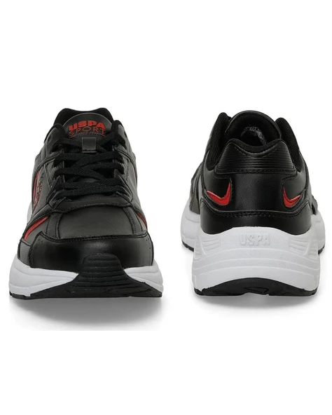 U.s. Polo Assn. Felix 4Pr Erkek Siyah-Kırmızı Sneaker Ayakkabı - 5